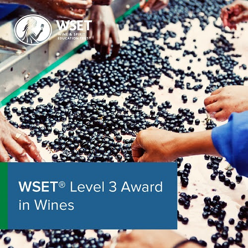 WSET Level 3 Award in Wines Course - CLASSROOM - Sundays 