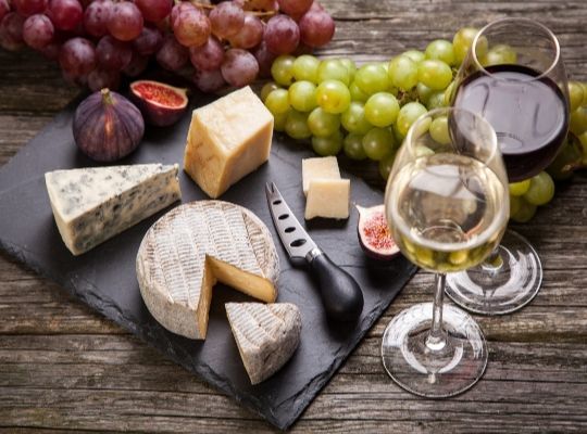 St. George's Day - English Cheese and Wine Matching - Chelmsford 