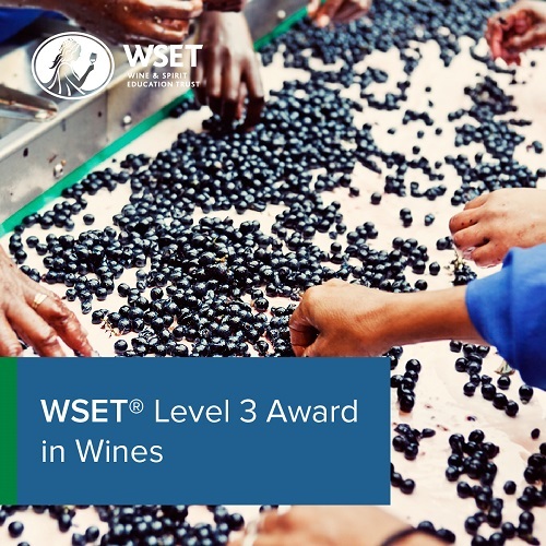  WSET Level 3 Award in Wines Course                   