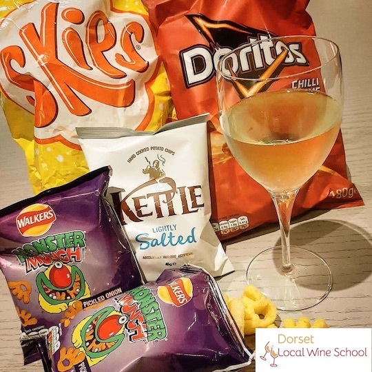 RETRO Crisps & Wine Tasting!