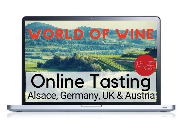 ONLINE TASTING: World of Wine - Alsace, Germany, UK & Austria