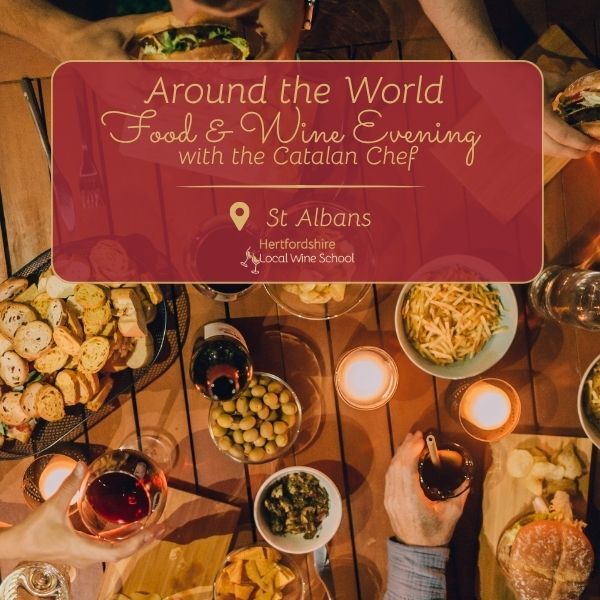 Around the World Food & Wine Evening with the Catalan Chef (St Albans)