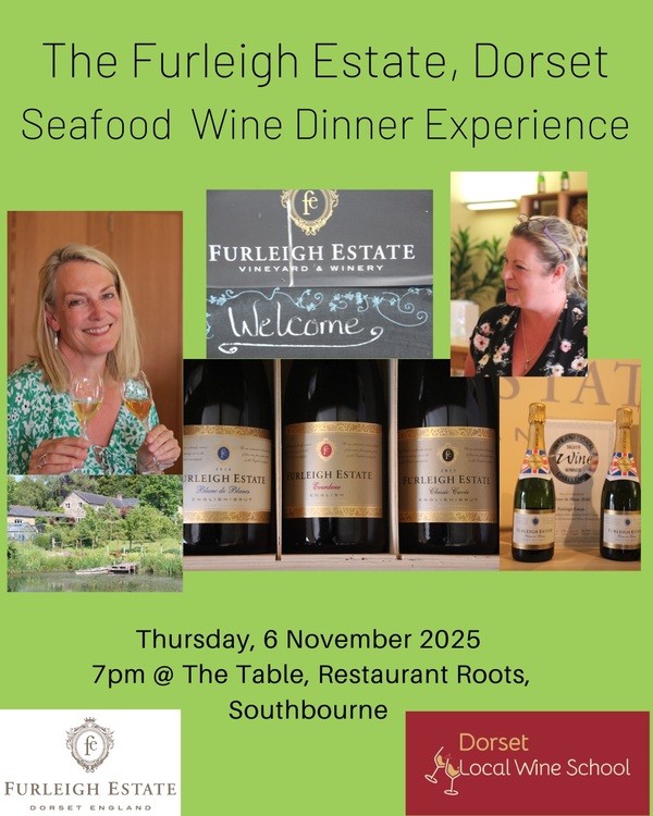 Furleigh Wine Estate Seafood Dinner Experience