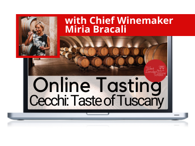 ONLINE FINE WINE TASTING: Meet the Winemaker - Taste of Tuscany with Cecchi and Winemaker Miria Bracali