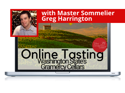 ONLINE FINE WINE TASTING: Washington State's Gramercy Cellars with Master Sommelier Greg Harrington