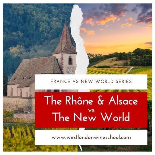 Comparison Tasting: The Rhône & Alsace vs The New World