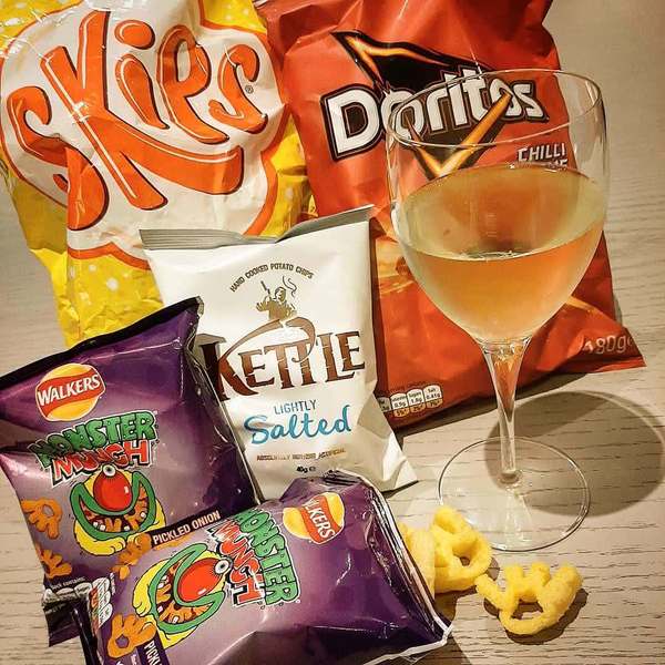 Wine and Crisps