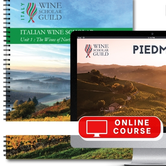ONLINE COURSE: Italian Wine Scholar - Unit 1 (Northern Italy)