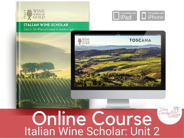  ONLINE COURSE: Italian Wine Scholar Unit 2 (Central & Southern Italy)        