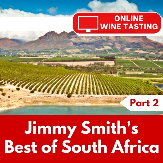 ONLINE TASTING: Jimmy's Best of South Africa - Red Wines