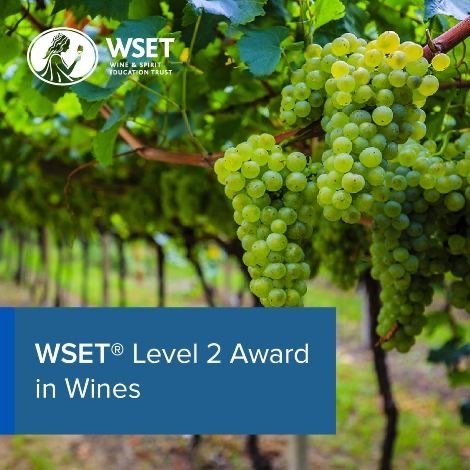 WSET Level 2 in Wines (incl Exam)