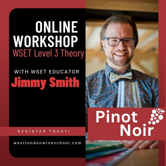ONLINE: WSET Level 3 Theory Grape Variety Workshop: Pinot Noir