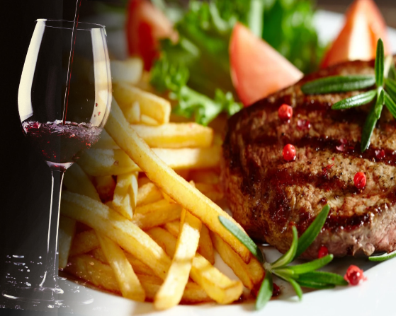 Steak and Malbec