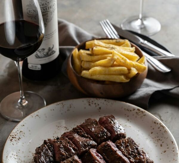 Sizzling Steak & Wonderful Wine!
