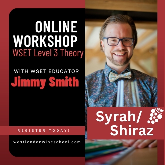 ONLINE: WSET Level 3 Theory Grape Variety Workshop: Syrah/Shiraz