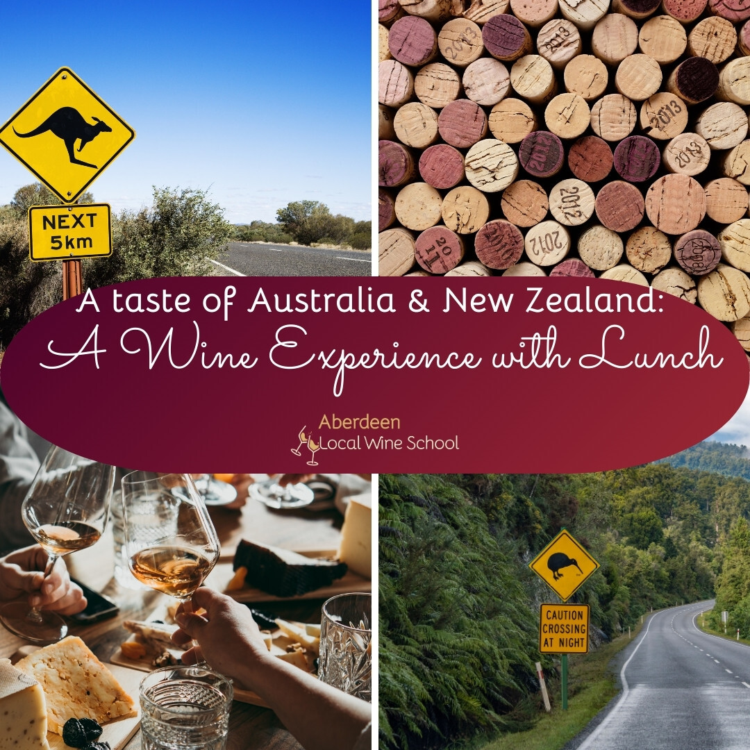 A Taste of Australia & New Zealand – A Wine Experience with Lunch
