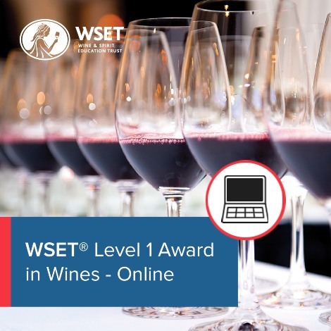 ONLINE - WSET Level 1 Award in Wines - Evenings  