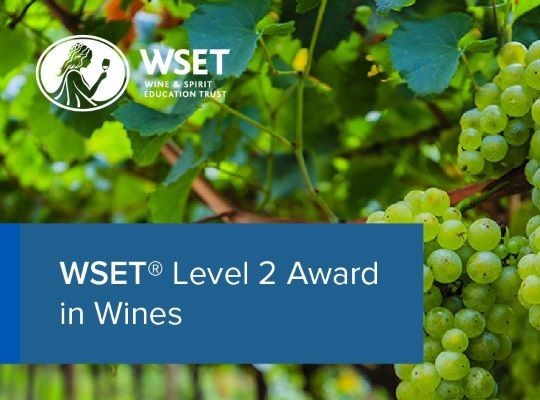 WSET Level 2 Award in Wines & Exam - Classroom - Saturday - Nov 2024 