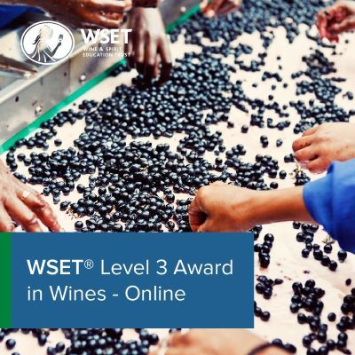 ONLINE - WSET Level 3 Award in Wines course