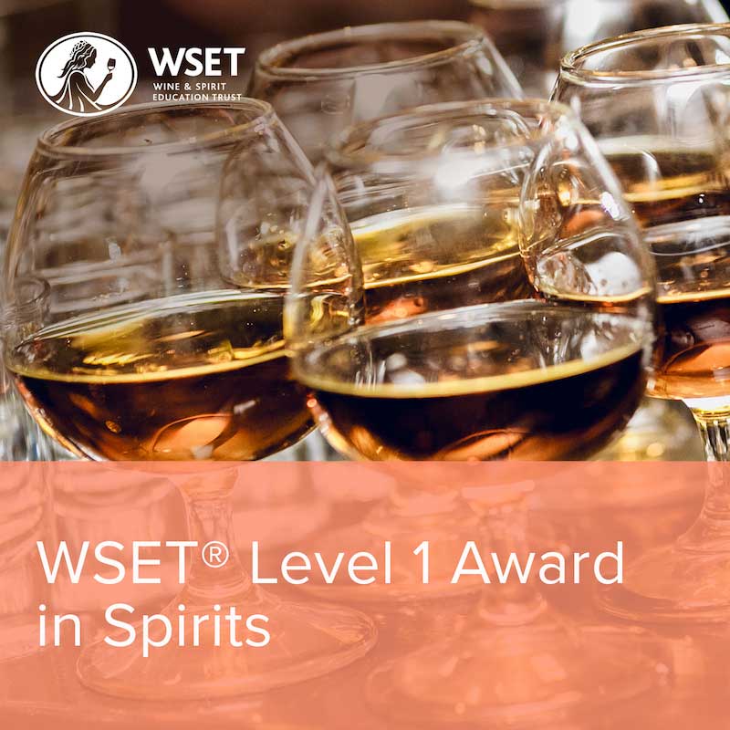 Online WSET Level 1 Award in Spirits