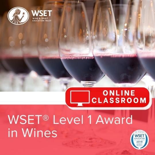 ONLINE COURSE: WSET Level 1 Award in Wines 