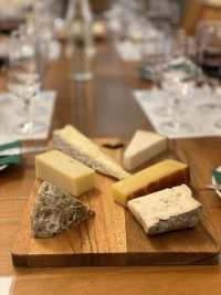Christmas Wine and Cheeseboard