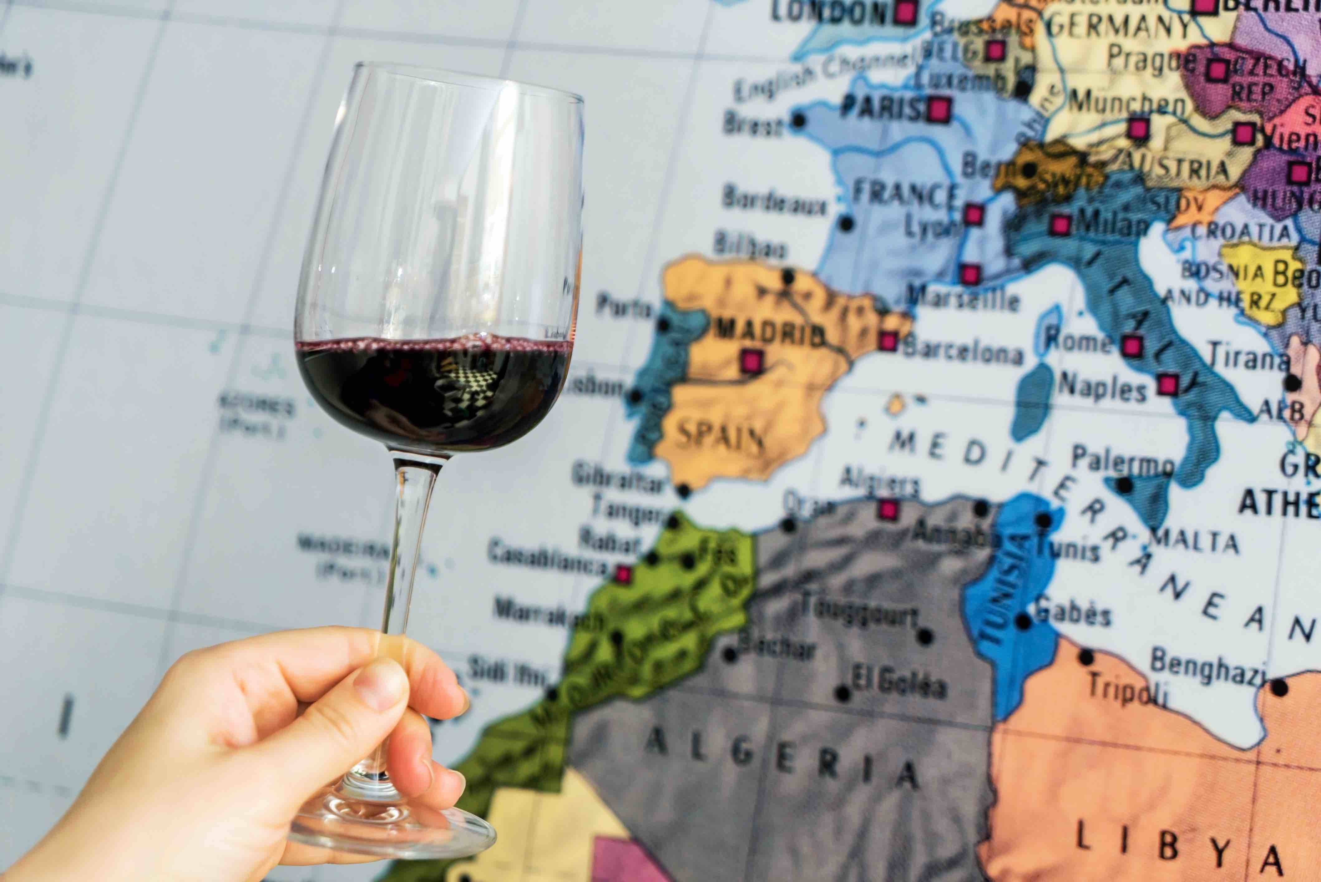  8-Week World of Wine Course by Country      