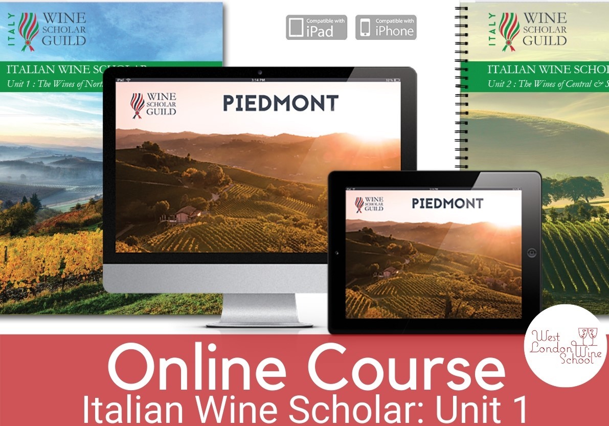 ONLINE COURSE: Italian Wine Scholar - Unit 1 (Northern Italy)               
