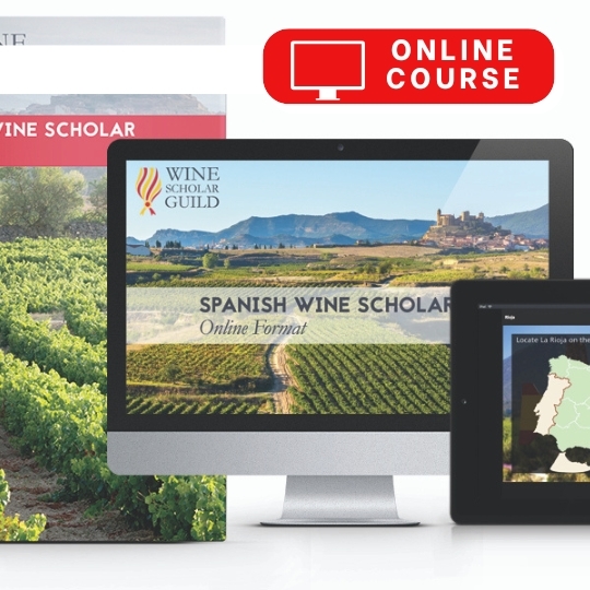  ONLINE COURSE: Spanish Wine Scholar        