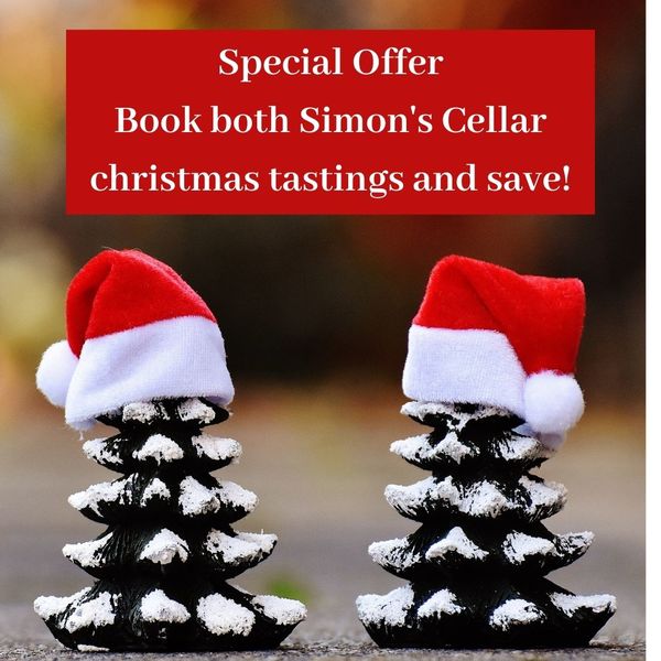 Simon’s Cellar for Christmas - Two wine tastings bundle offer           