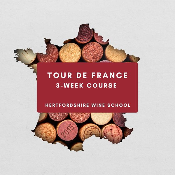 3 week Tour de France Course Hertfordshire Wine School Wine Tasting