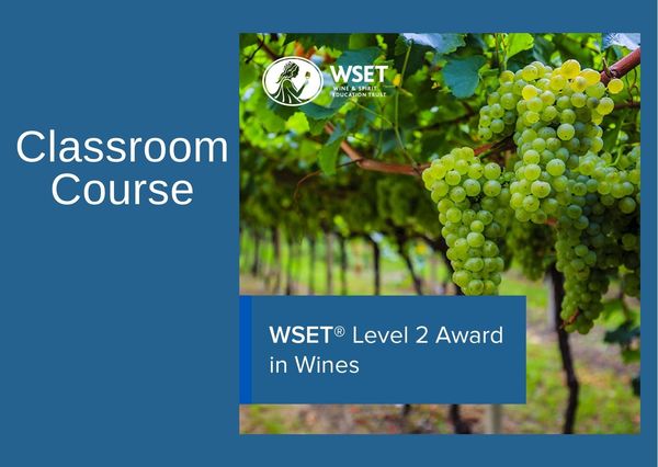 WSET Level 2 Award in Wines & Exam - Classroom - Sunday - Nov 2022