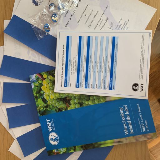 WSET Level 2 Award in Wine and Exam - Online