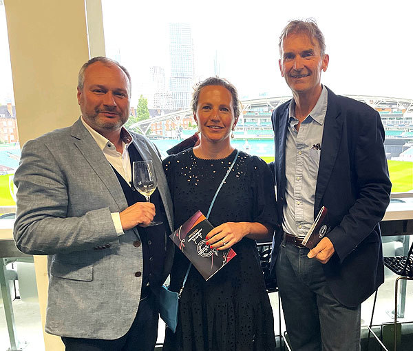 The Local Wine School Management Team; Jeremy Dunn, Victoria Aldwinckle and Jonathan Gibson